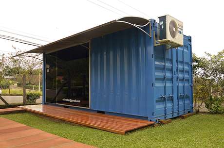 Box Container já construiu sedes de agências de viagens, restaurantes e lojas (Foto: Divulgação)