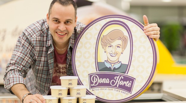 Junior Leite, criador da Dona Hortê, franquia de arroz-doce (Foto: Divulgação)