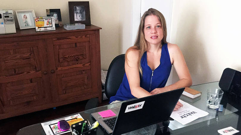 Georgette Nogueira, franqueada da Web4br: poder trabalhar de casa foi determinante na escolha da franquia. Foto: Divulgação)