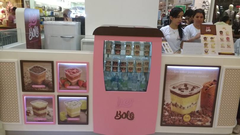 Quiosque da Yes Bolo em São Paulo. (Foto: Divulgação)