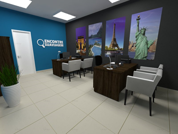 franquia encontre sua viagem