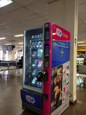 I2GO aposta no modelo de vending machines. (Foto: Divulgação)