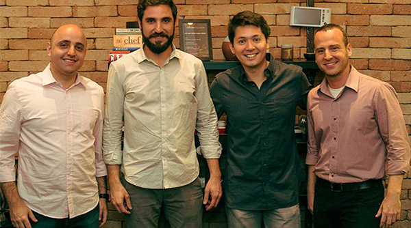 Pedro Masini, Guilherme Moser, Eric Godoi e Murilo Bonadio. (Foto: Divulgação)