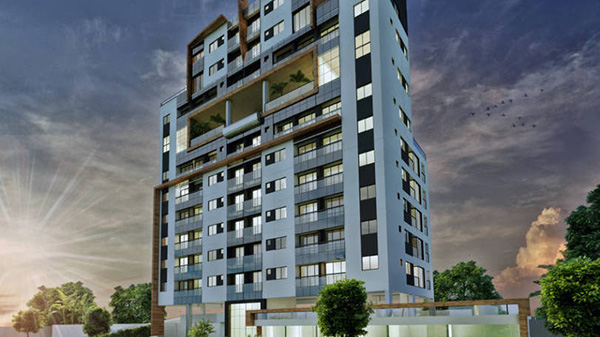 Edifício projetado pela Molegolar: 15 contratos de edifícios já foram negociados, em um ano de negócio. (Foto: Divulgação)