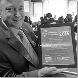 Presidente e fundador da rede, Delfino Golfeto ostenta o reconhecimento: franqueado sempre em primeiro lugar 