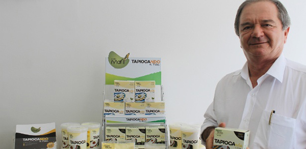 O empresário Antonio Fadel, 60, é dono da Casa Maní, que produz massa de tapioca. (Foto: Divulgação)