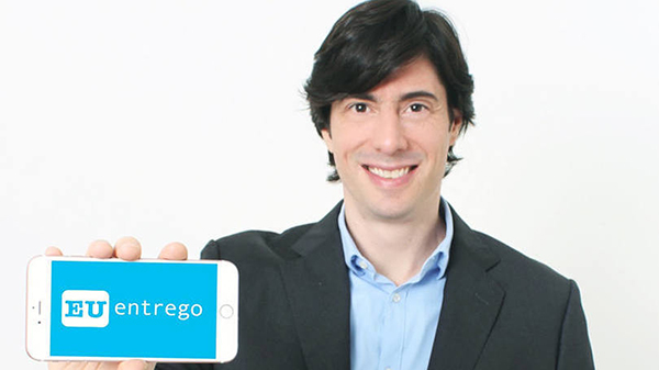 João Paulo Camargo, da Eu Entrego: empreendedor uniu economia colaborativa com deficiências logísticas. (Foto: Divulgação/Eu Entrego)