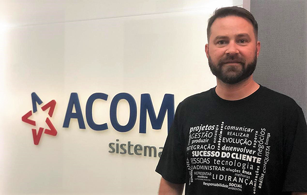 "O boom da automatização, buscado em todos os setores, finalmente tinha chegado com força ao (setor) de alimentação. Estávamos no melhor trimestre da história da ACOM, e de repente, em março, estourou a pandemia. Tivemos que congelar muitas vendas que estavam engatilhadas e paralisar projetos em andamento", conta Eduardo.